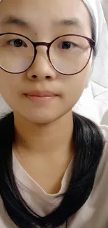 Forehead Nose Glasses Live Wallpaper