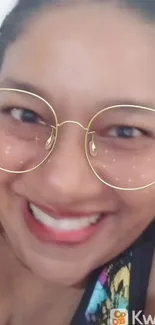 Forehead Smile Nose Live Wallpaper