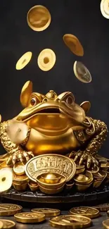 Frog Toad Brass Live Wallpaper