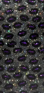 Galaxy-themed wallpaper with black lips and a sparkling cosmic background.