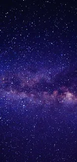 A stunning galaxy theme wallpaper featuring the Milky Way and starry night sky.