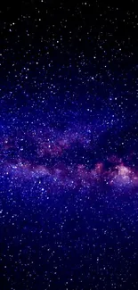 Stunning galaxy wallpaper with stars and cosmic details.