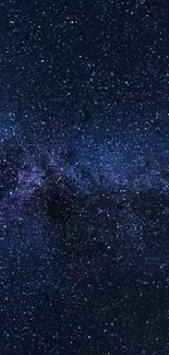 Galaxy starry night sky wallpaper with countless stars.