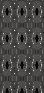 Geometric abstract wallpaper with dark patterns.