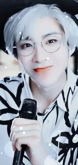 Glasses Lip Outerwear Live Wallpaper