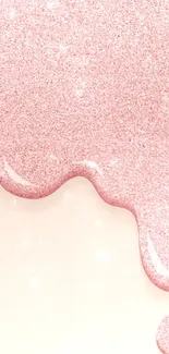 Elegant glittery pink mobile wallpaper with shimmer effect.