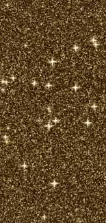 Gold sparkle pattern mobile wallpaper with shimmering texture.