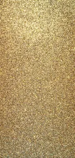 Golden glitter shimmering texture wallpaper for mobile phones.