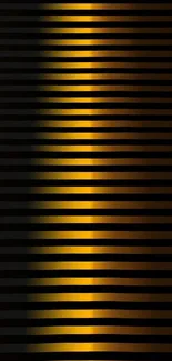 Mobile wallpaper with golden stripes on a dark background.