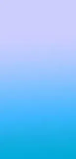 Gradient wallpaper with blue to purple transition.