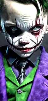 Green Joker Jaw Live Wallpaper