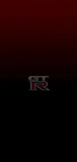 GT-R logo on a red and black background