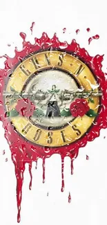 Guns N' Roses band logo with red design.