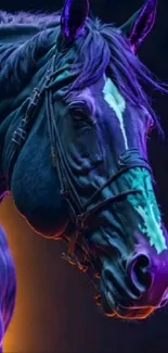 Hair Horse Head Live Wallpaper