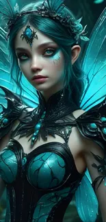 Hairstyle Green Azure Live Wallpaper