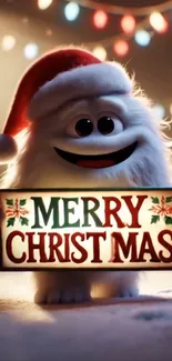 Happiness Facial Expression Santa Claus Live Wallpaper