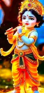 Happiness Flute Bansuri Live Wallpaper