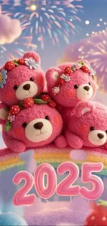 Happiness Teddy Bear Toy Live Wallpaper