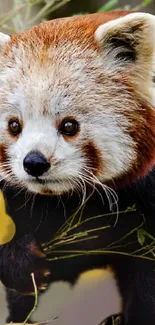 Head Red Panda Eye Live Wallpaper