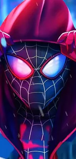 Head Spider-man Mouth Live Wallpaper