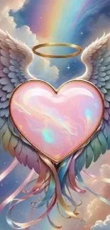 Heart Wing Fictional Character Live Wallpaper