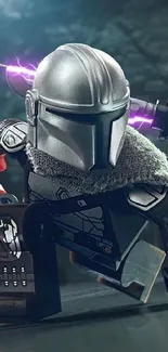 Helmet Boba Fett Armour Live Wallpaper