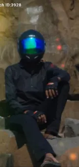 Helmet Headgear Fun Live Wallpaper