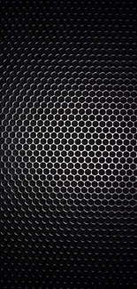 Hexagonal pattern in dark tones creating a stunning visual effect.