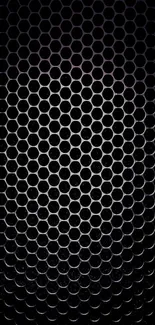 Abstract honeycomb pattern mobile wallpaper with sleek design.