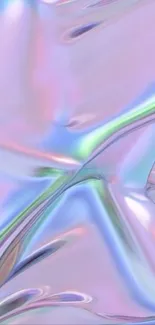 Holographic abstract design with vibrant colors