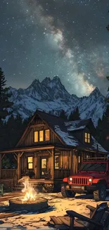 Home Astronomical Object Cottage Live Wallpaper