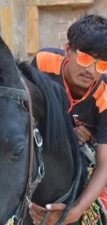 Horse Glasses Vision Care Live Wallpaper