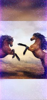 Horse Organism Art Live Wallpaper