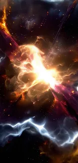 Infinitely Expanding Nebula Live Wallpaper