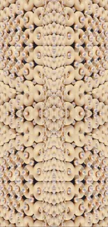 Beige abstract pattern with intricate design