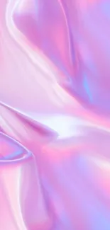 Iridescent pastel wallpaper with smooth pink and purple hues.