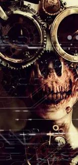 Jaw Bone Skull Live Wallpaper