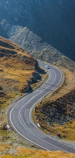 Landscape Mountain Road Live Wallpaper