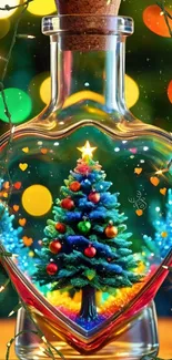 Light Liquid Christmas Ornament Live Wallpaper