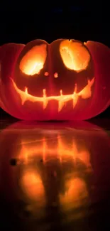 Light Mouth Pumpkin Live Wallpaper