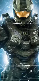 Light Space Armour Live Wallpaper