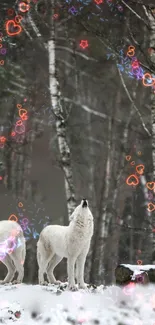 Light Tree Fawn Live Wallpaper