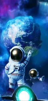 Light World Astronaut Live Wallpaper