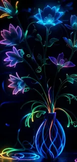 Lighting Petal Purple Live Wallpaper