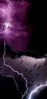 Lightning Sky Cloud Live Wallpaper