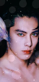 Lip Shoulder Eyebrow Live Wallpaper