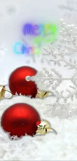 Liquid Fluid Christmas Ornament Live Wallpaper