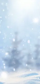 Liquid Freezing Snow Live Wallpaper