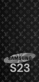 Luxurious pattern Samsung S23 wallpaper.