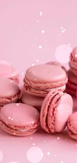 Macaroon Food Dishware Live Wallpaper